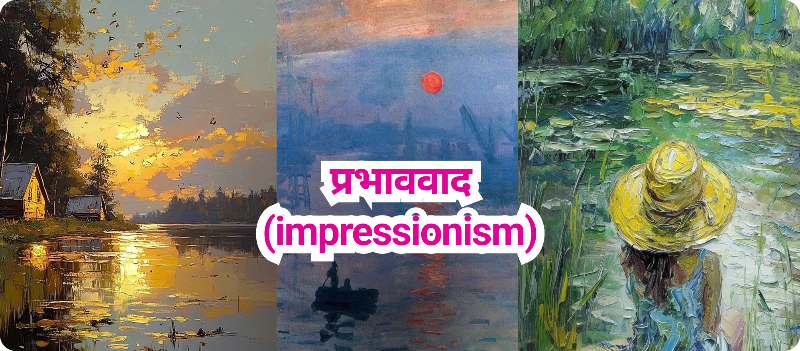 प्रभाववाद Impressionism - Edvard Manet,Monet, Renoir, Pissarro, Sisley, Dega